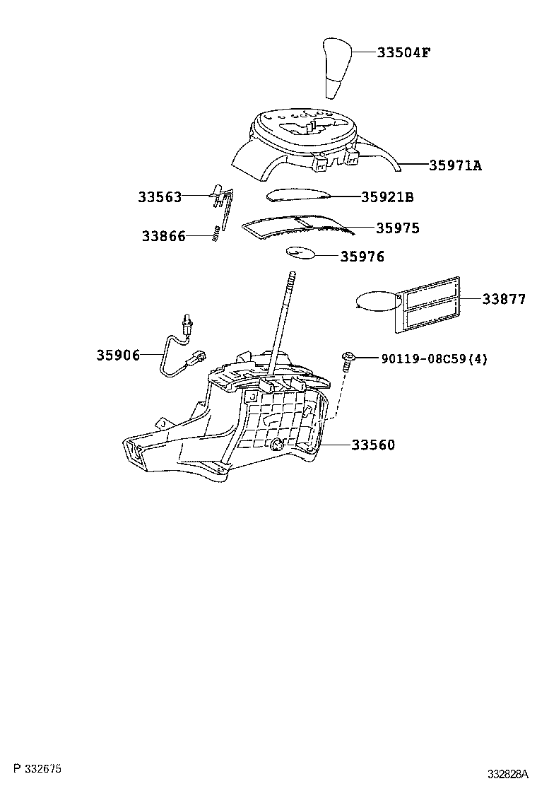  VIOS |  SHIFT LEVER RETAINER