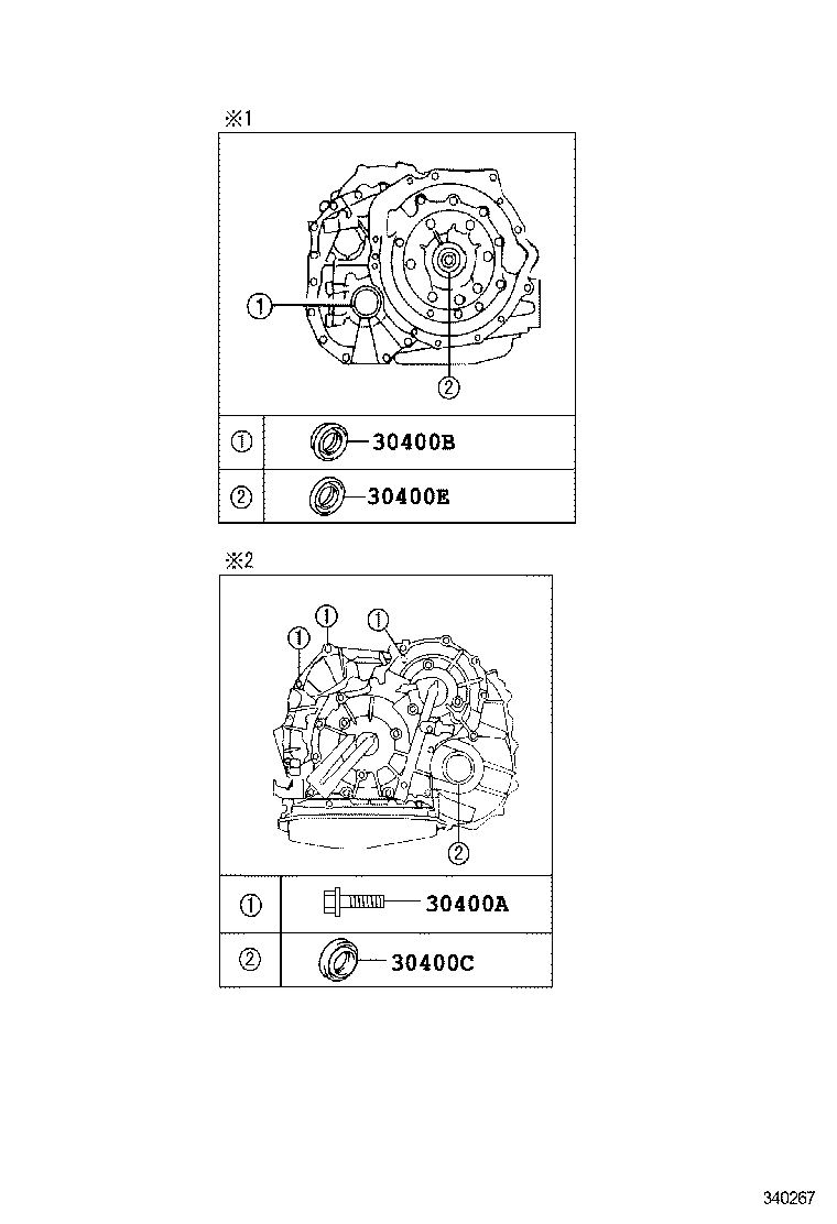  EZ |  TRANSAXLE ASSY CVT