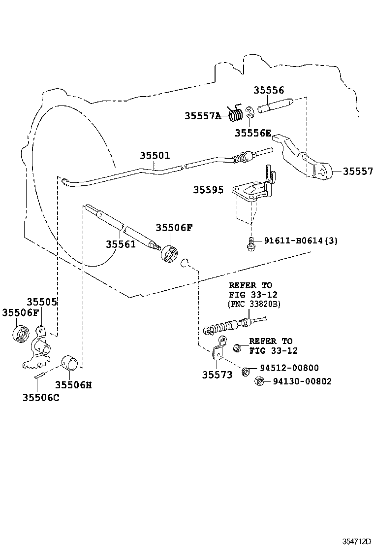  HILUX |  THROTTLE LINK VALVE LEVER ATM