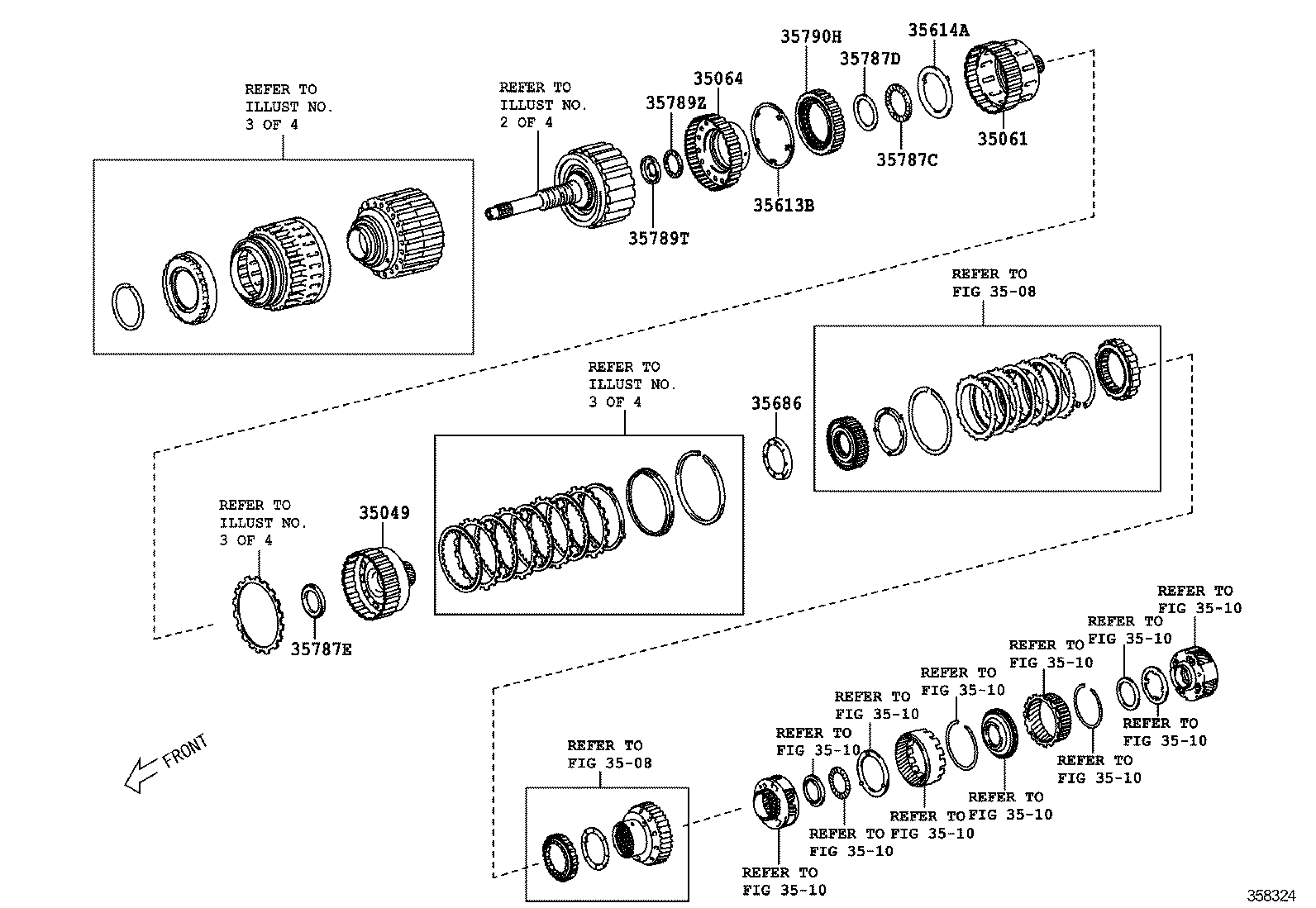  GT86 86 |  BRAKE BAND MULTIPLE DISC CLUTCH ATM