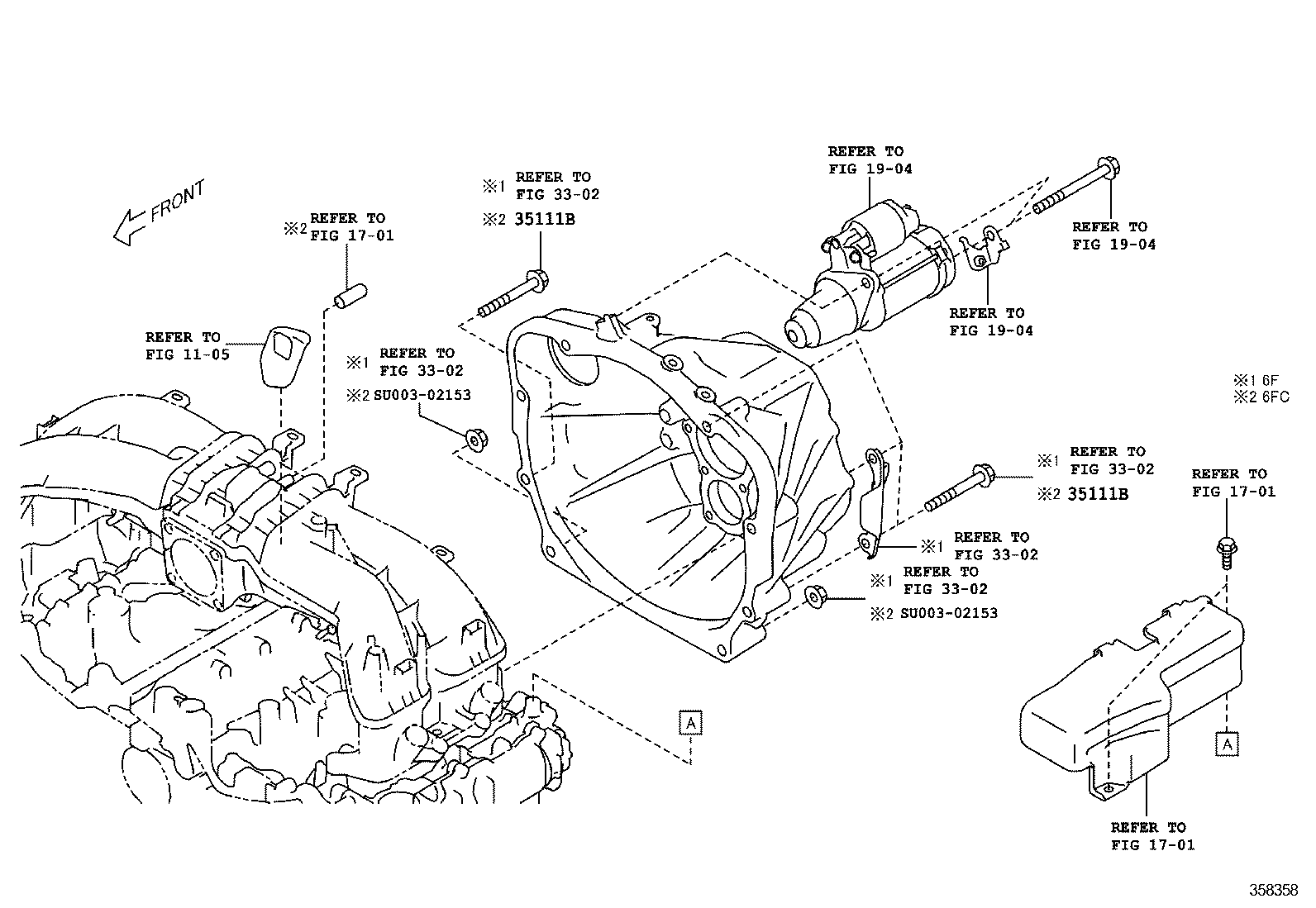  GT86 86 |  TRANSMISSION CASE OIL PAN ATM