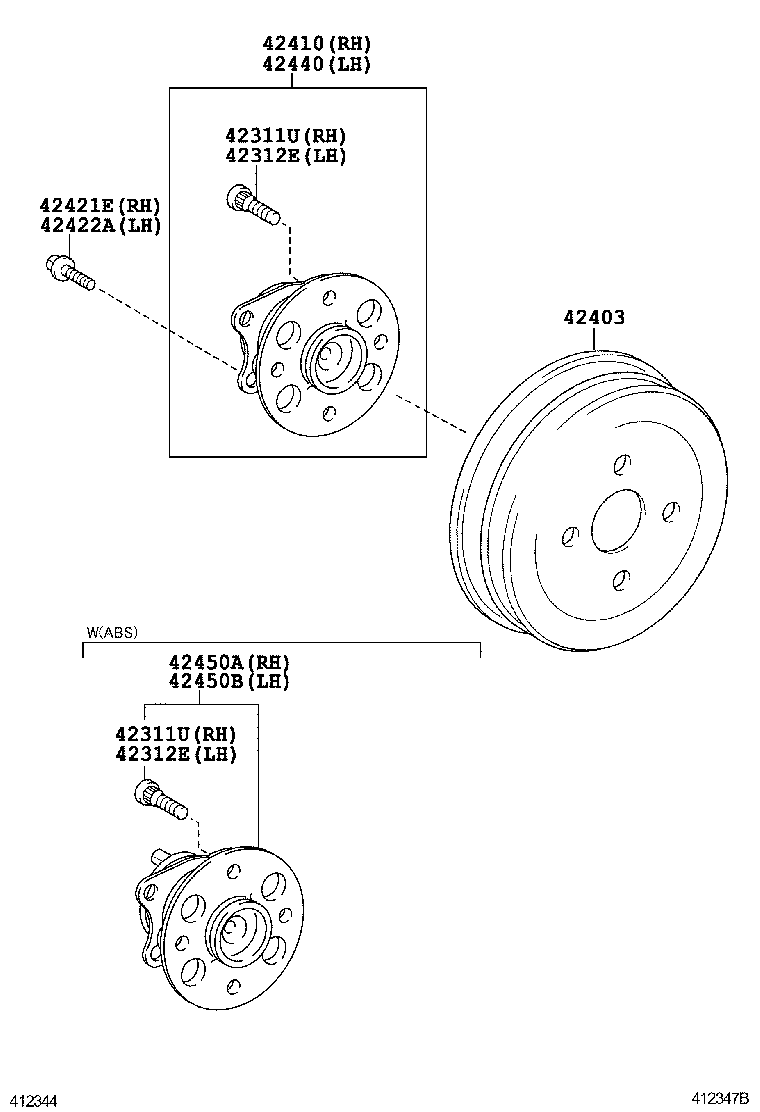  VIOS |  REAR AXLE SHAFT HUB