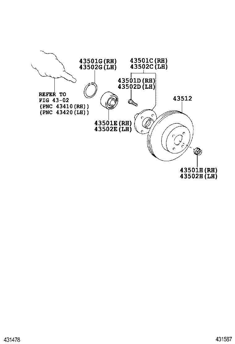  VIOS |  FRONT AXLE HUB