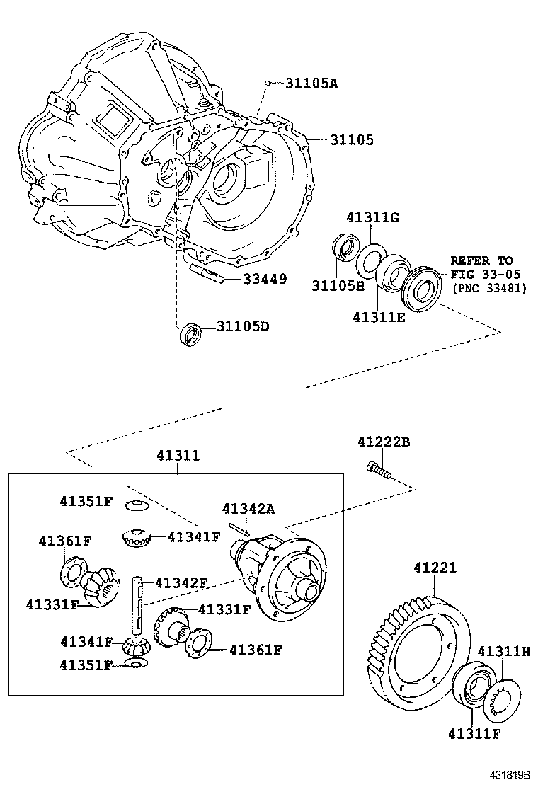  VIOS |  FRONT AXLE HOUSING DIFFERENTIAL