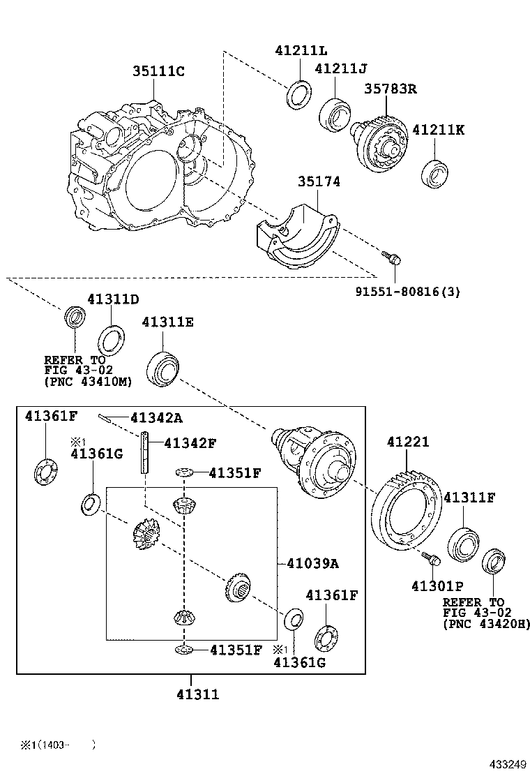  RAV4 |  FRONT AXLE HOUSING DIFFERENTIAL