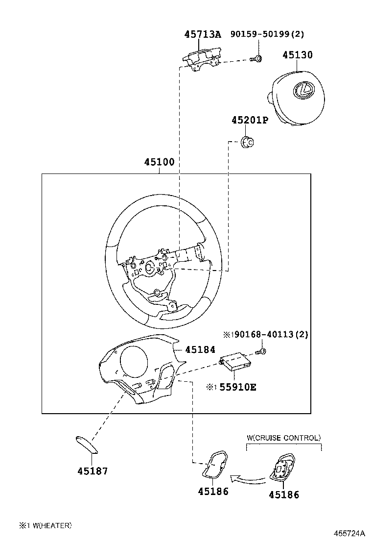  CT200H |  STEERING WHEEL