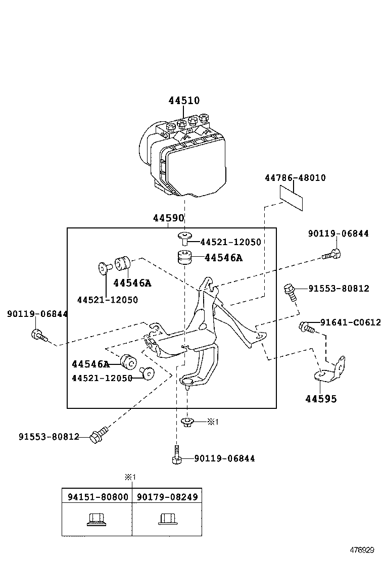  IS250C 300C |  BRAKE TUBE CLAMP