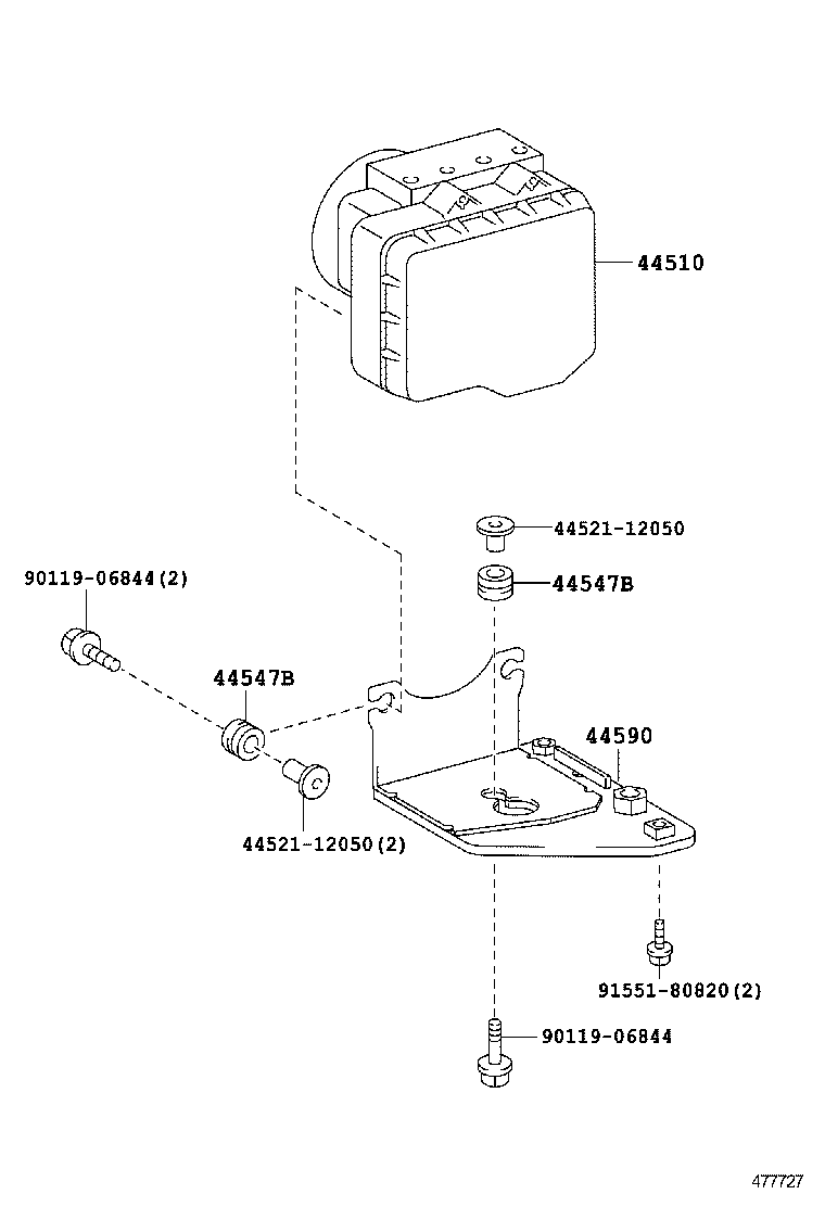  DYNA |  BRAKE TUBE CLAMP