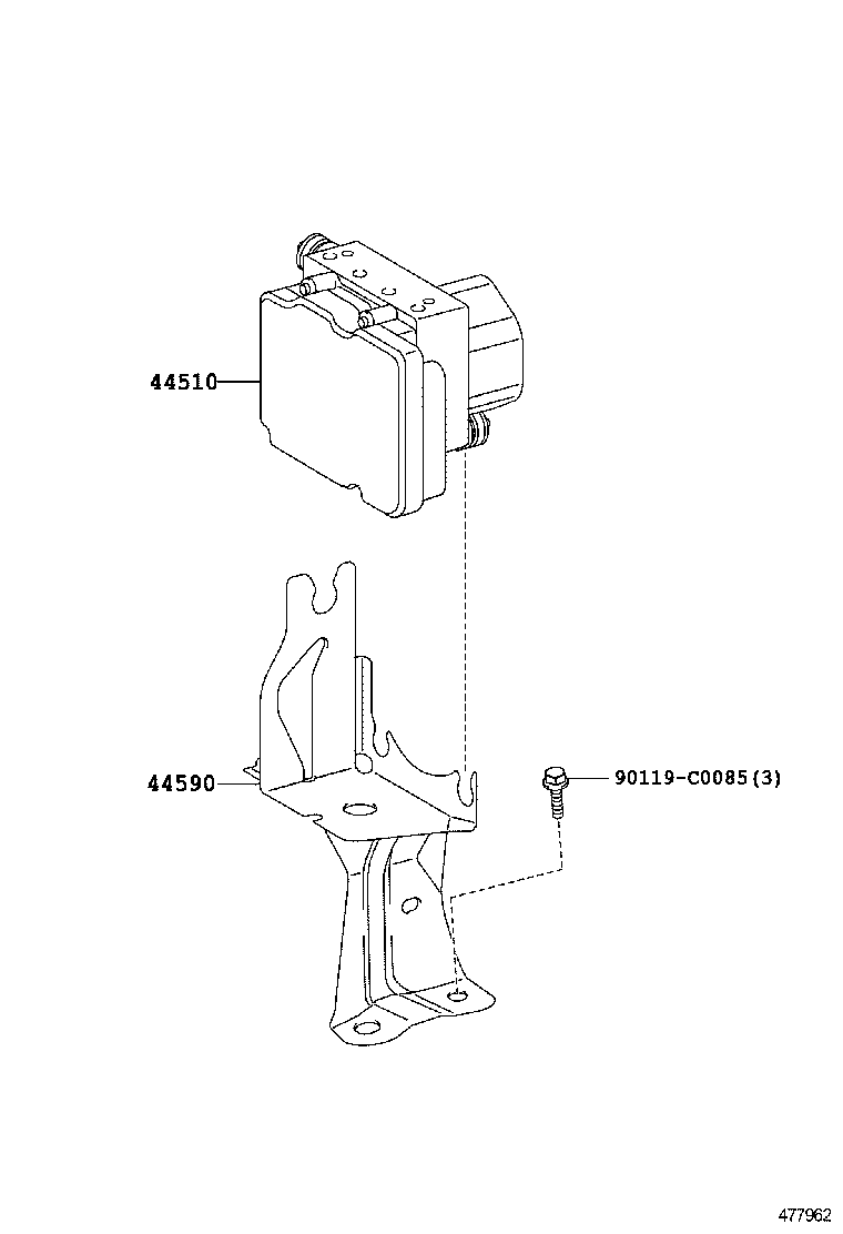  CAMRY HYBRID CHINA |  BRAKE TUBE CLAMP