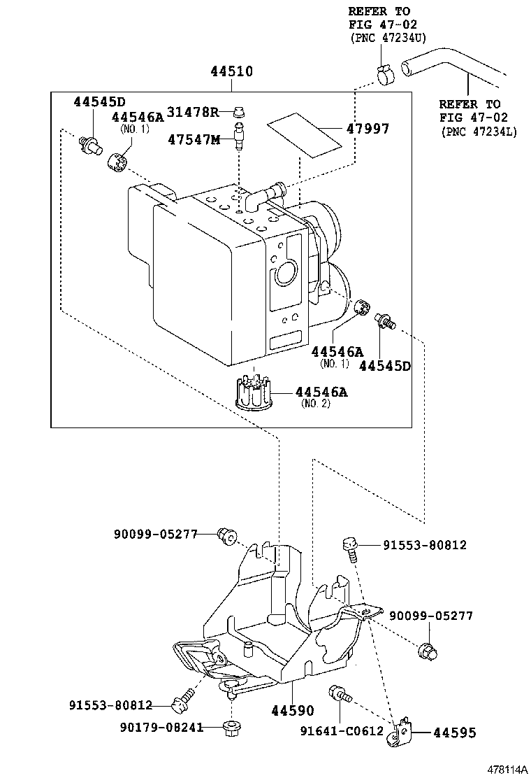  GS GS HYBRID |  BRAKE TUBE CLAMP