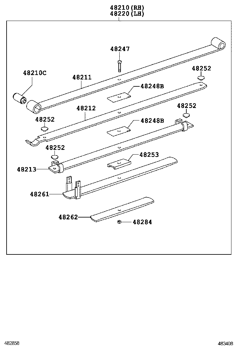  HILUX |  REAR SPRING SHOCK ABSORBER