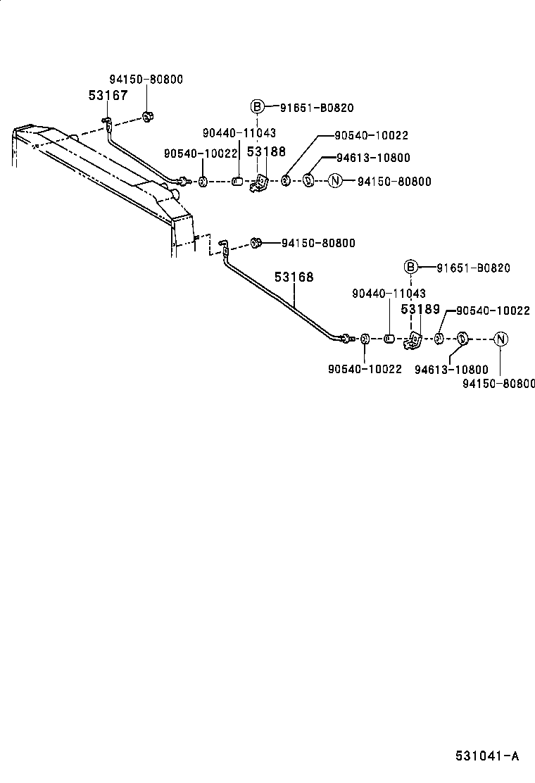  COASTER |  RADIATOR SUPPORT WIND GUIDE