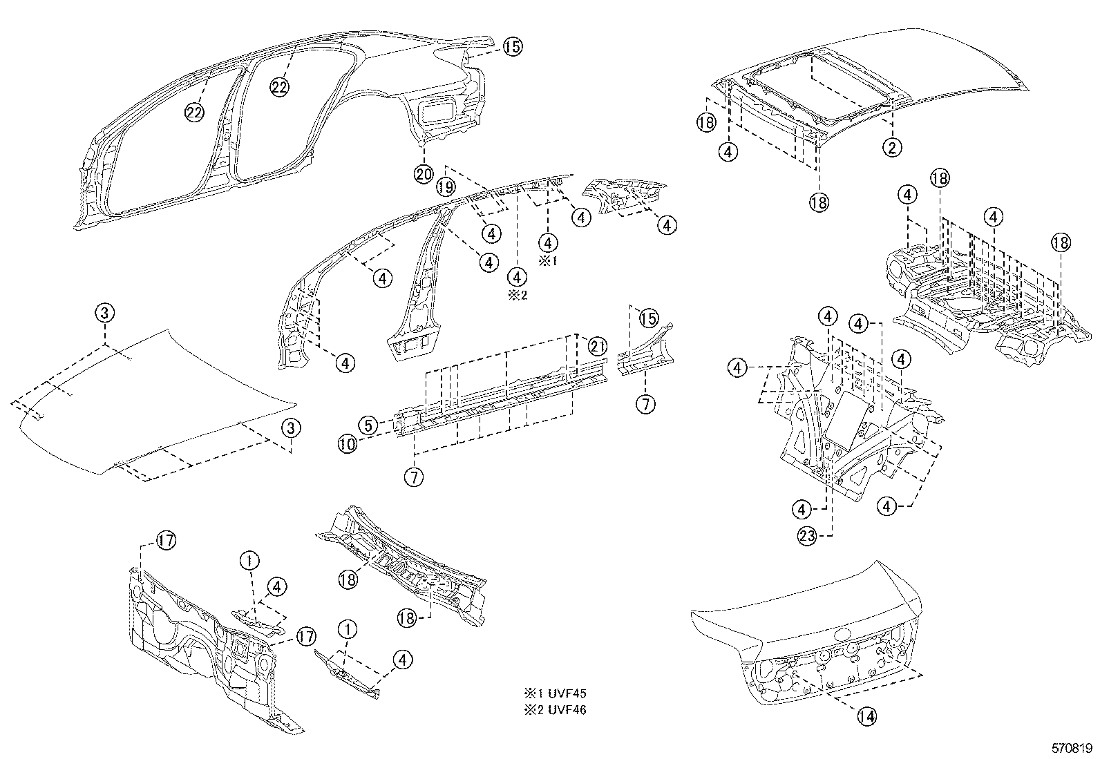  LS600H 600HL |  HOLE PLUG