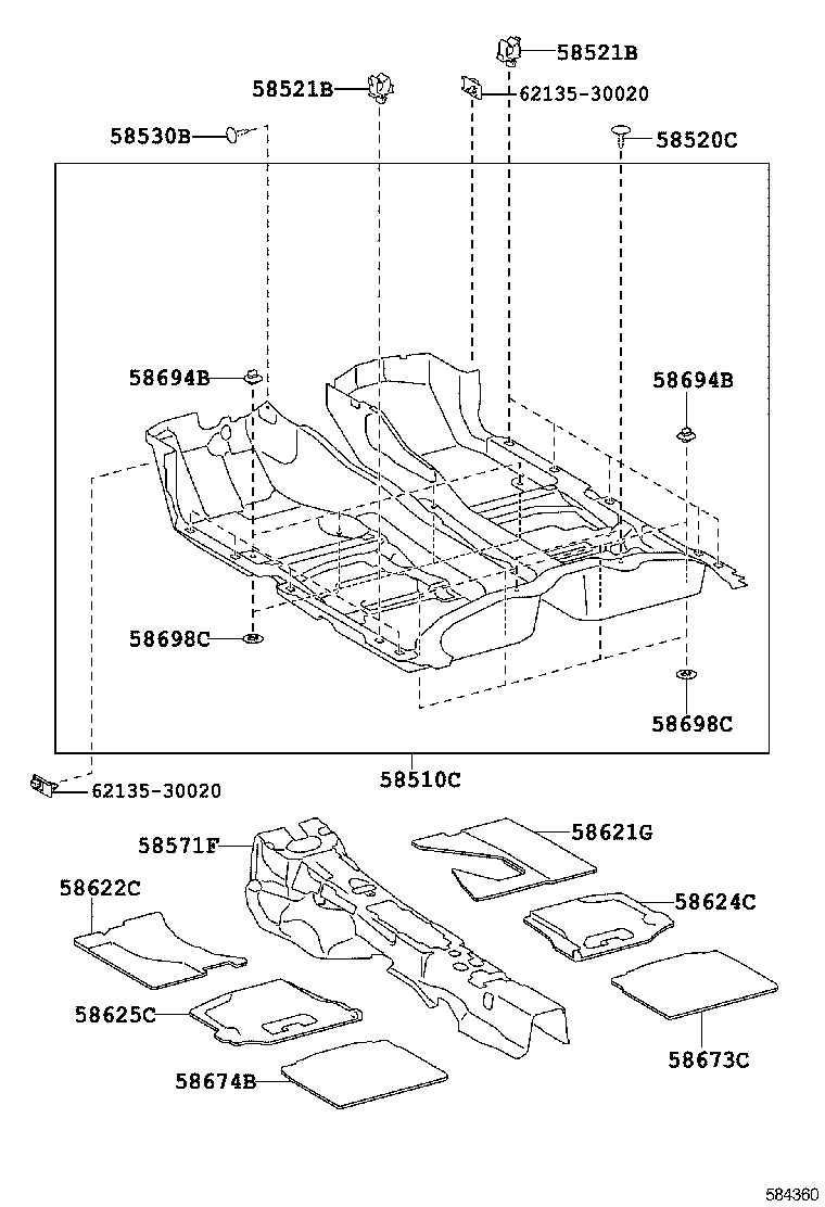  GS GS HYBRID |  MAT CARPET