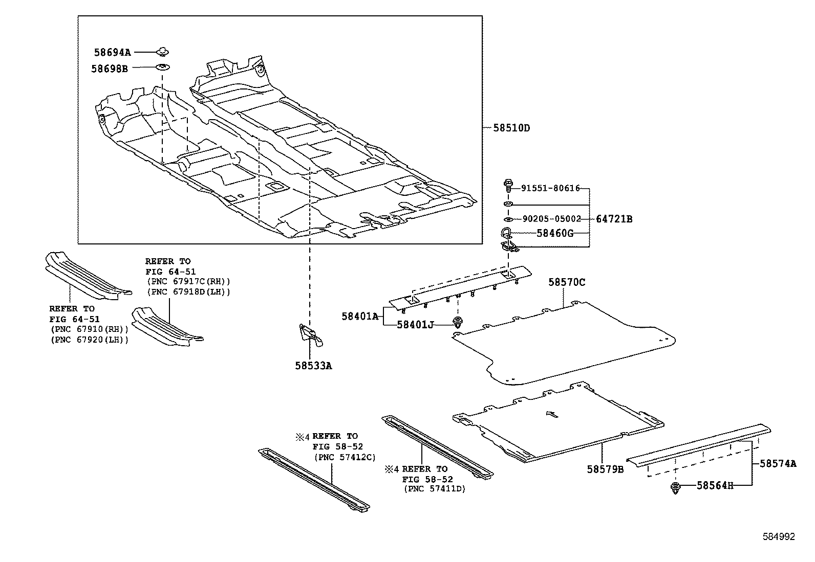  LAND CRUISER PRADO |  FLOOR MAT SILENCER PAD