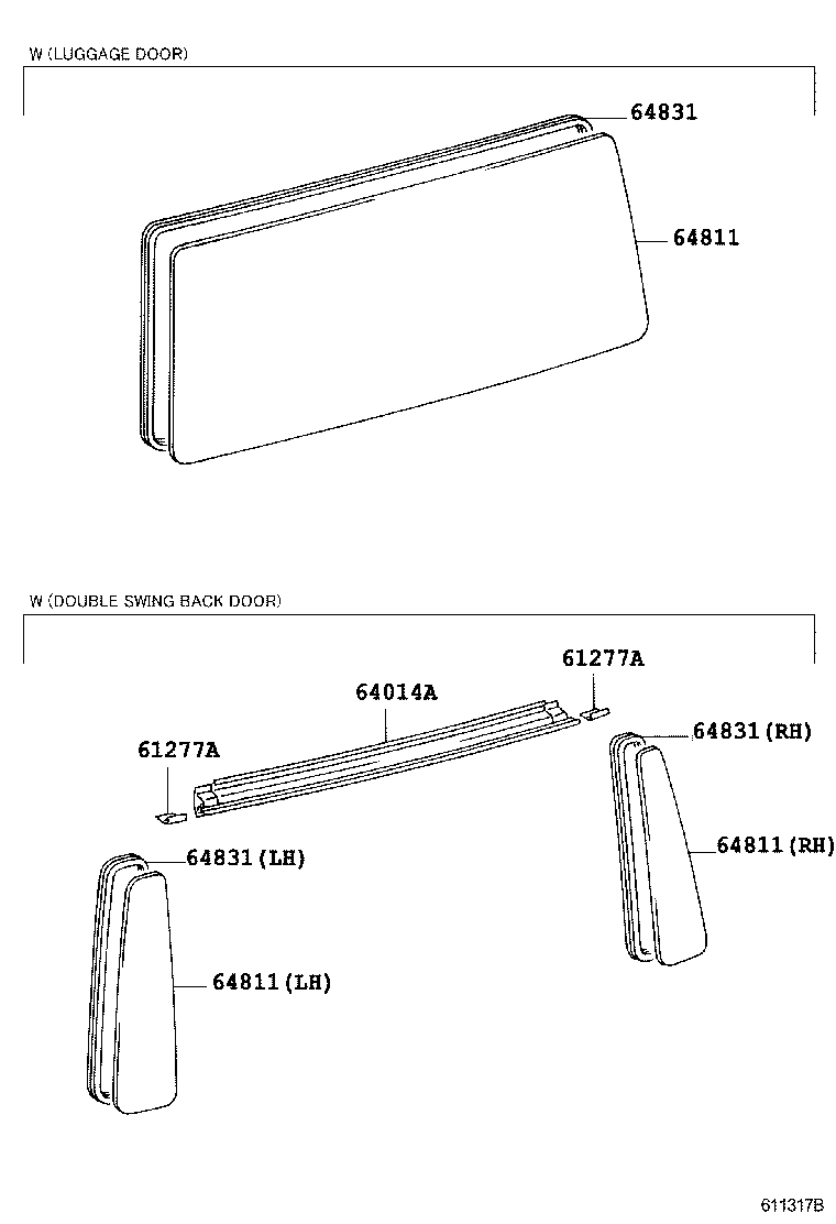  COASTER |  ROOF PANEL BACK PANEL