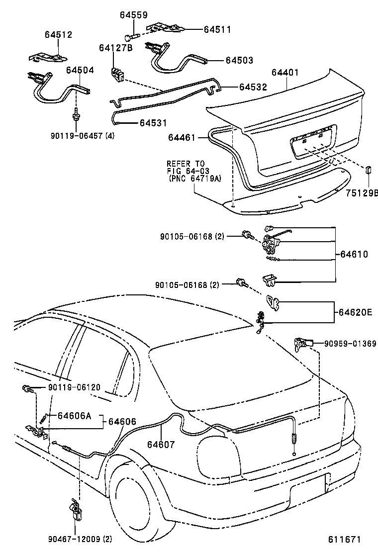 Toyota Vios Soluna Viosaxp42l Eepskc Body Luggage