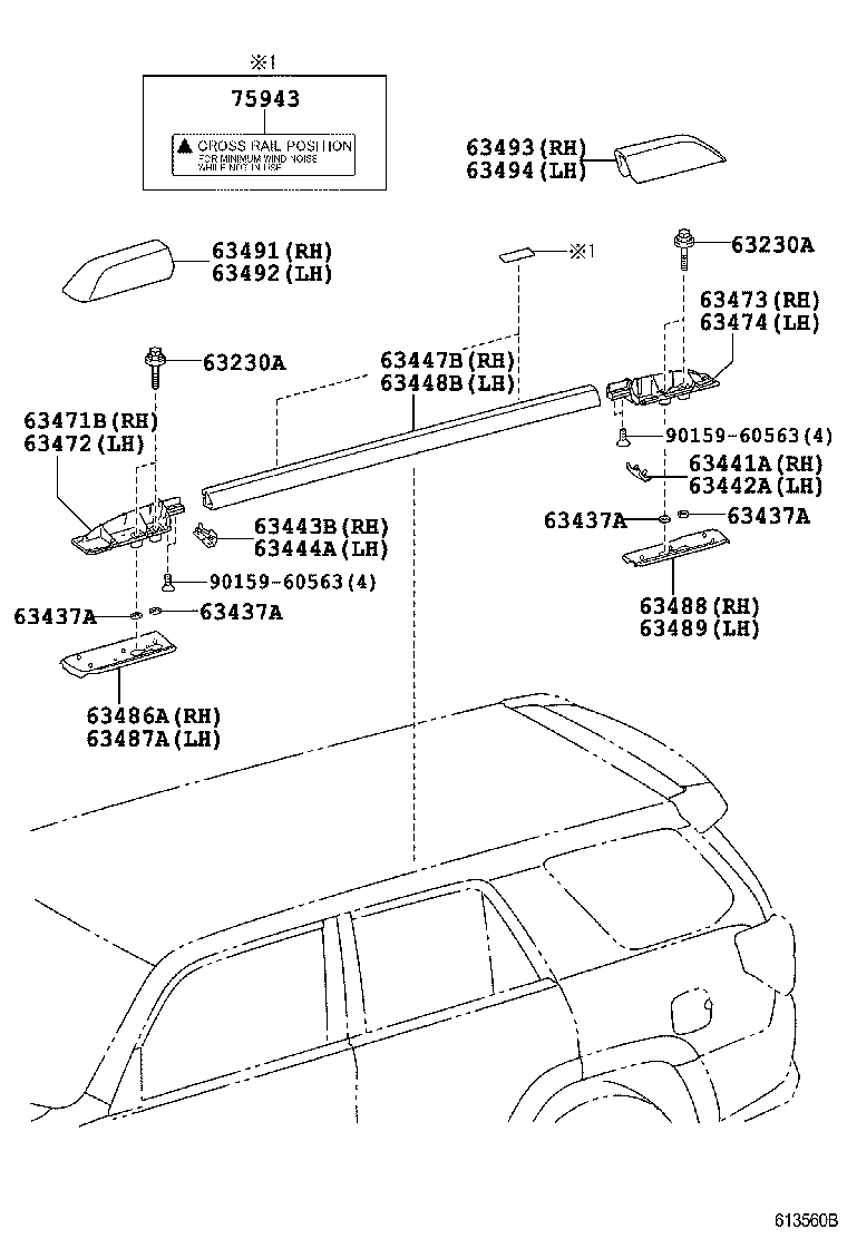  4RUNNER |  ROOF PANEL BACK PANEL