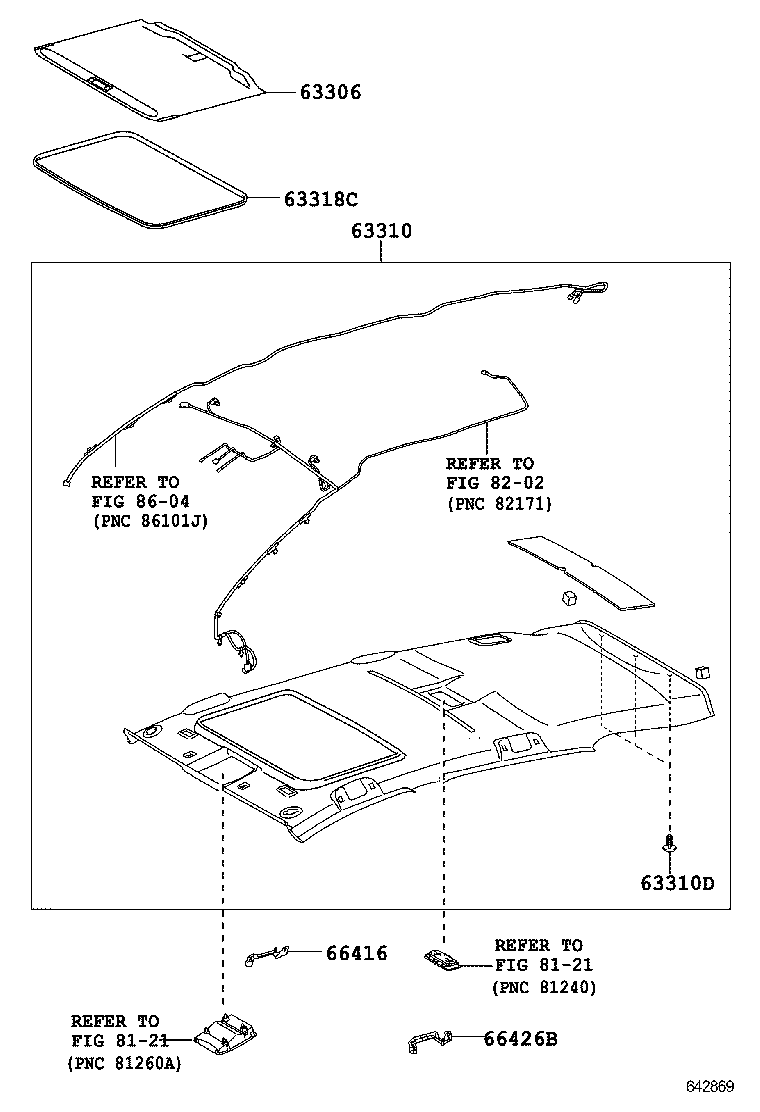  EZ |  ROOF HEADLINING SILENCER PAD