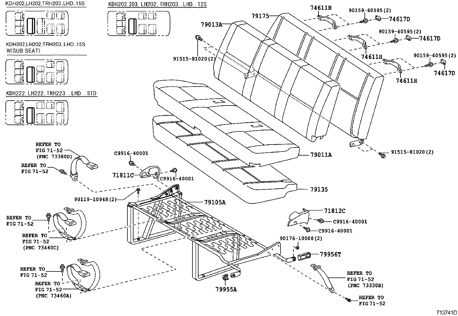  HIACE |  SEAT SEAT TRACK