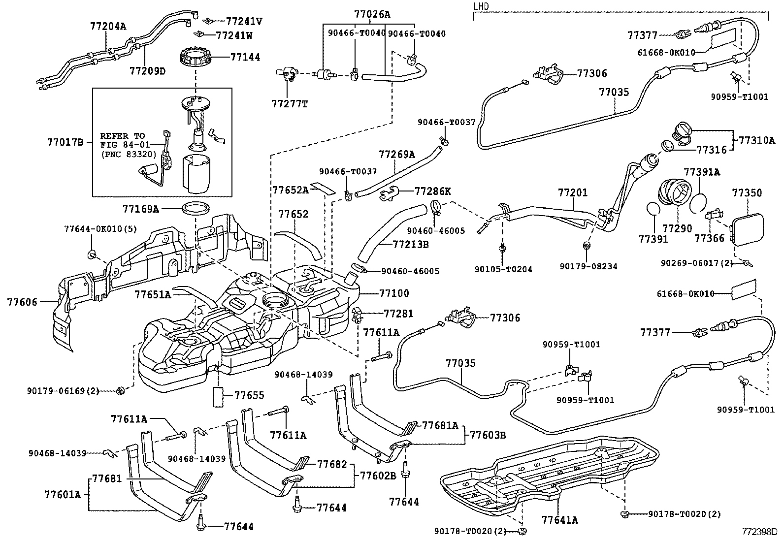  FORTUNER |  FUEL TANK TUBE