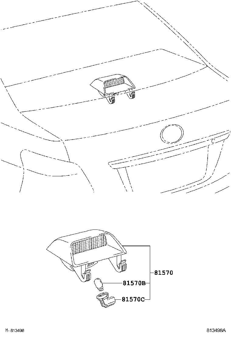  VIOS |  CENTER STOP LAMP