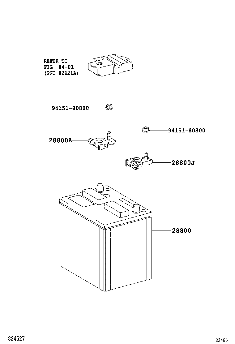  VIOS |  BATTERY BATTERY CABLE