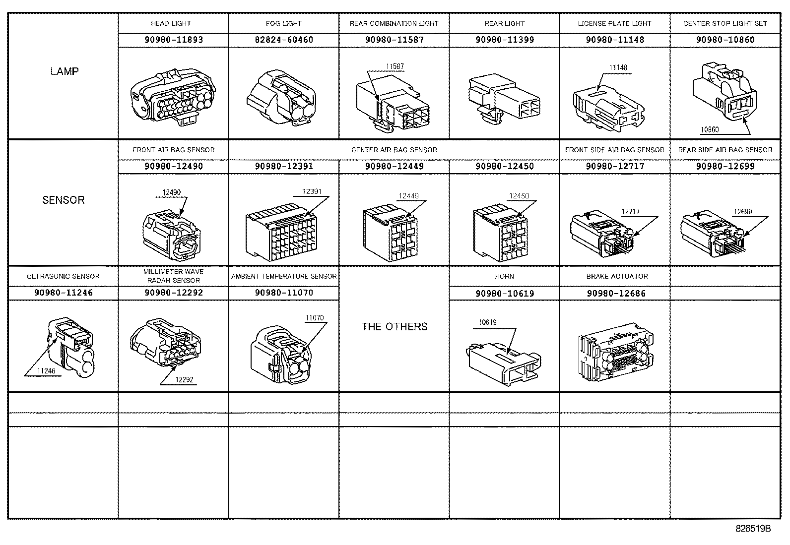  IS250C 300C |  WIRING CLAMP