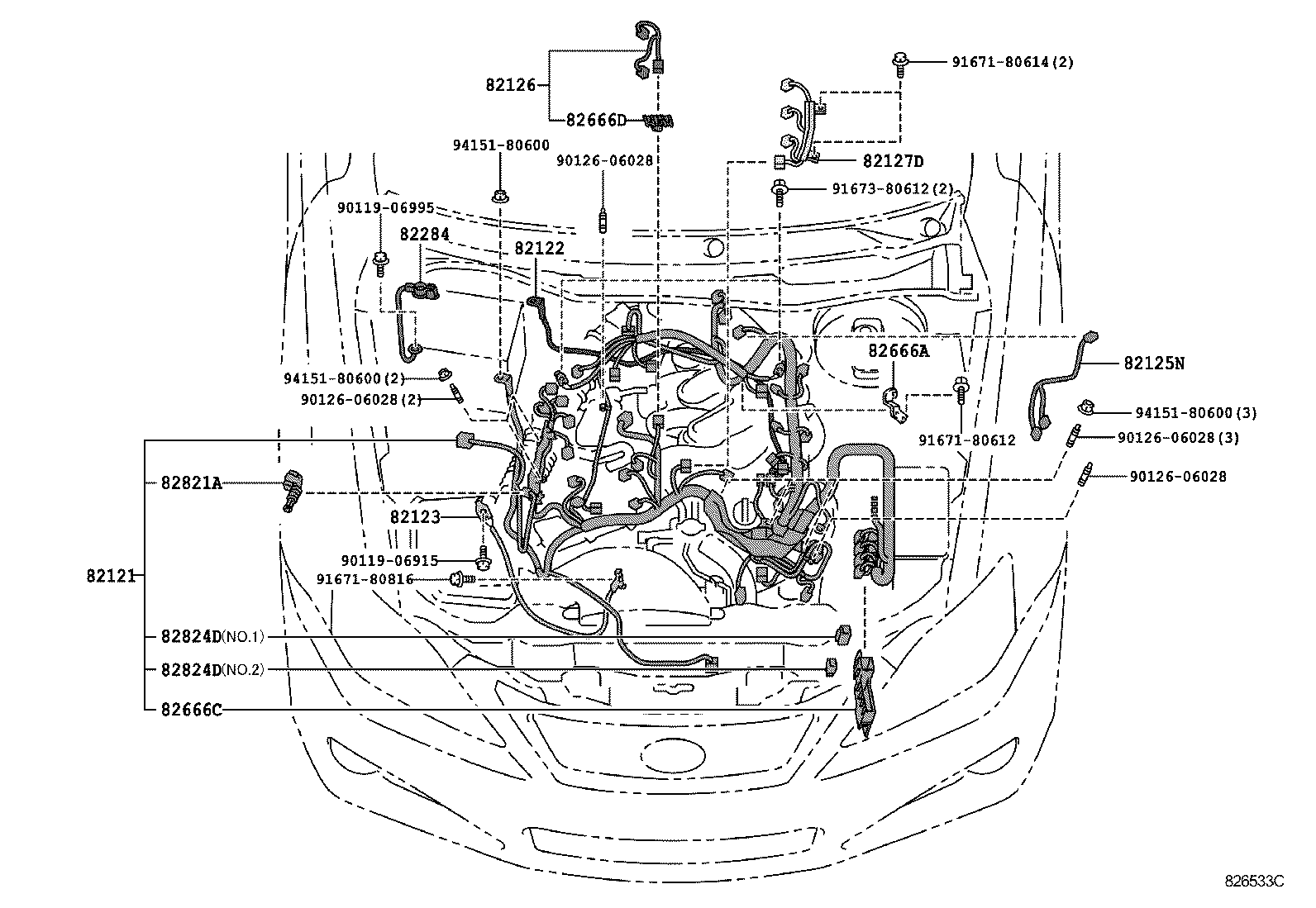  IS250C 300C |  WIRING CLAMP