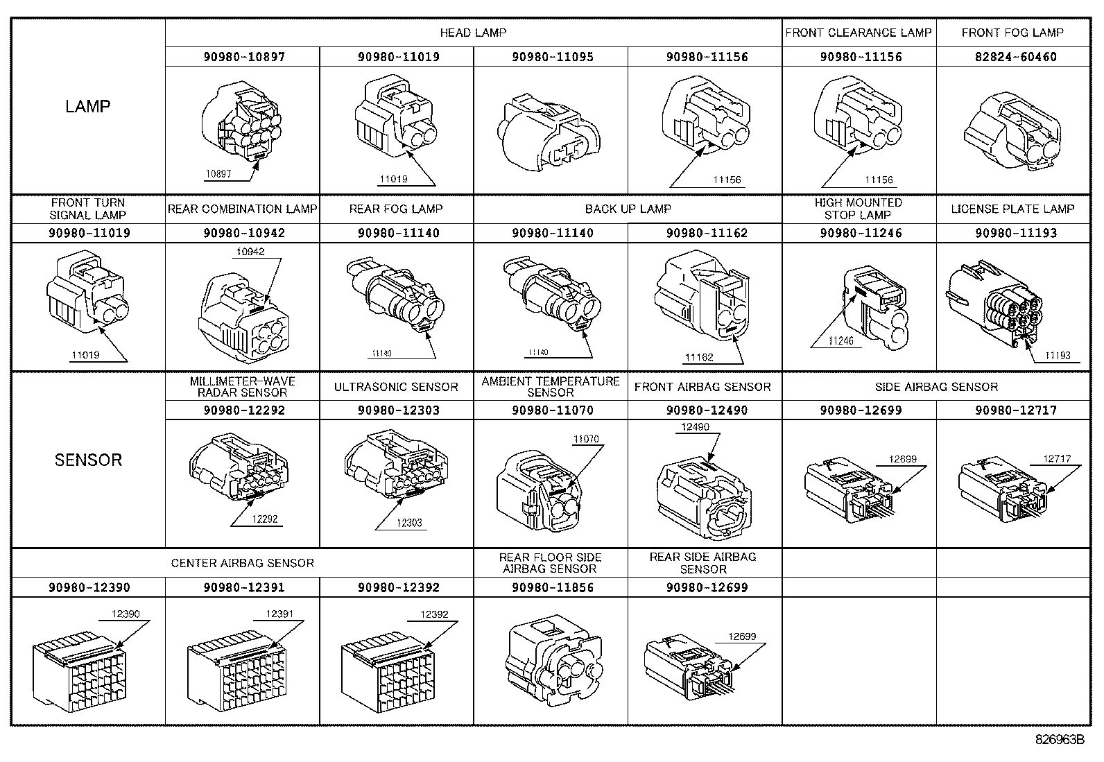  GX400 460 |  WIRING CLAMP