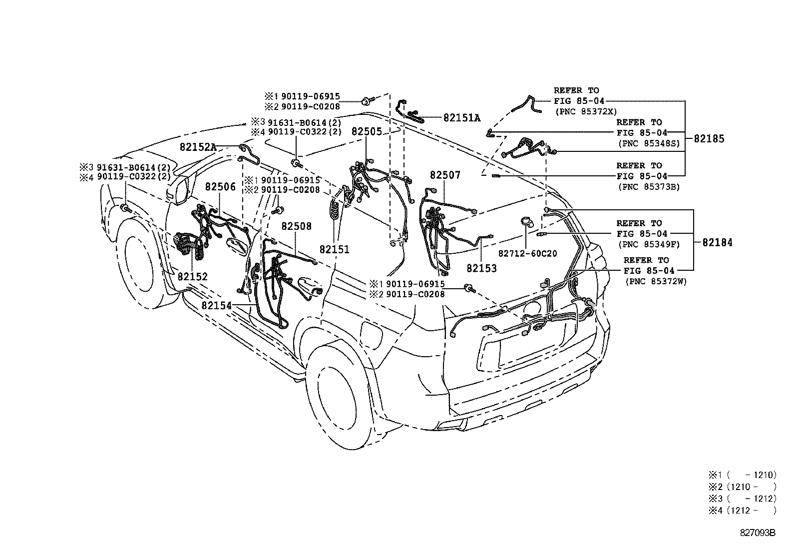  LAND CRUISER PRADO |  WIRING CLAMP