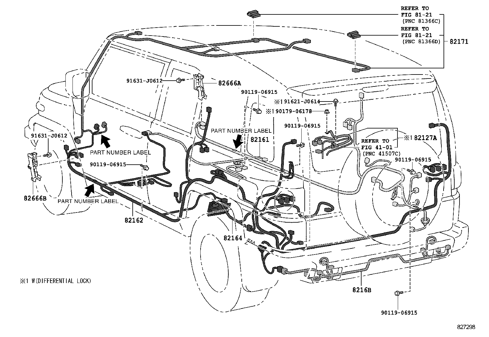  FJ CRUISER |  WIRING CLAMP