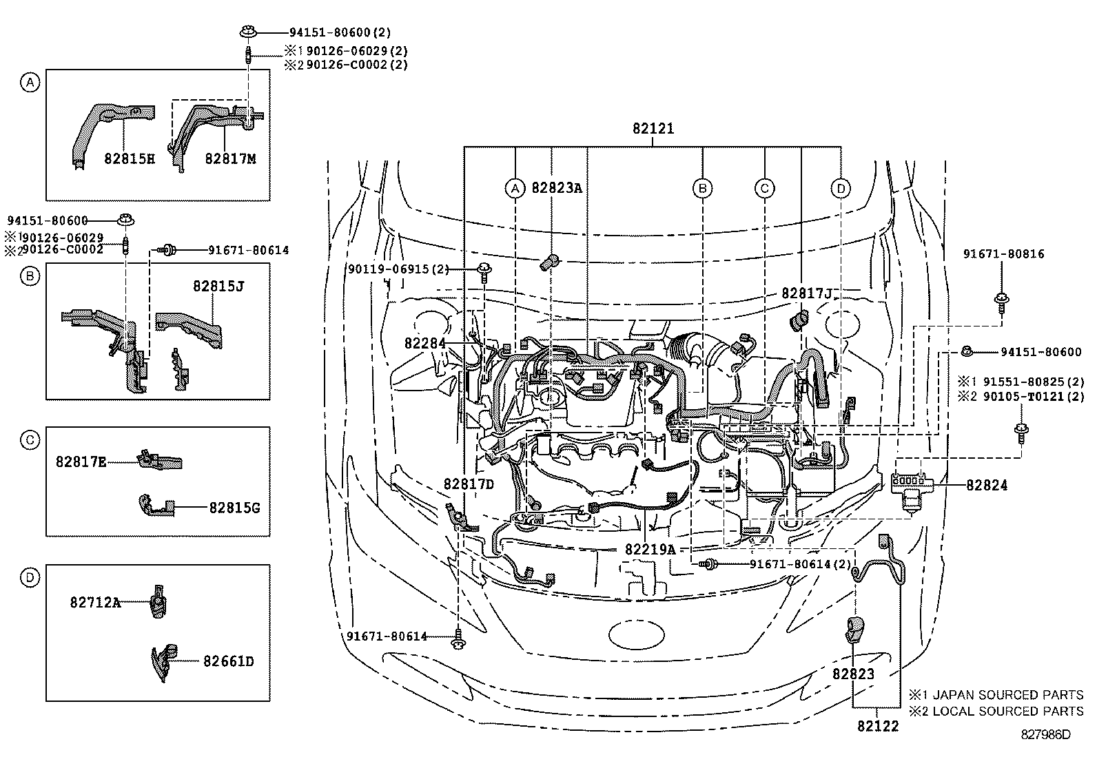  CAMRY HYBRID ASIA |  WIRING CLAMP