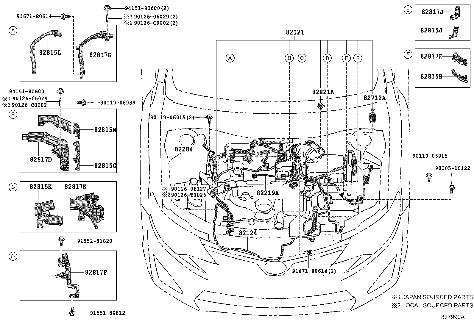  CAMRY HYBRID ASIA |  WIRING CLAMP