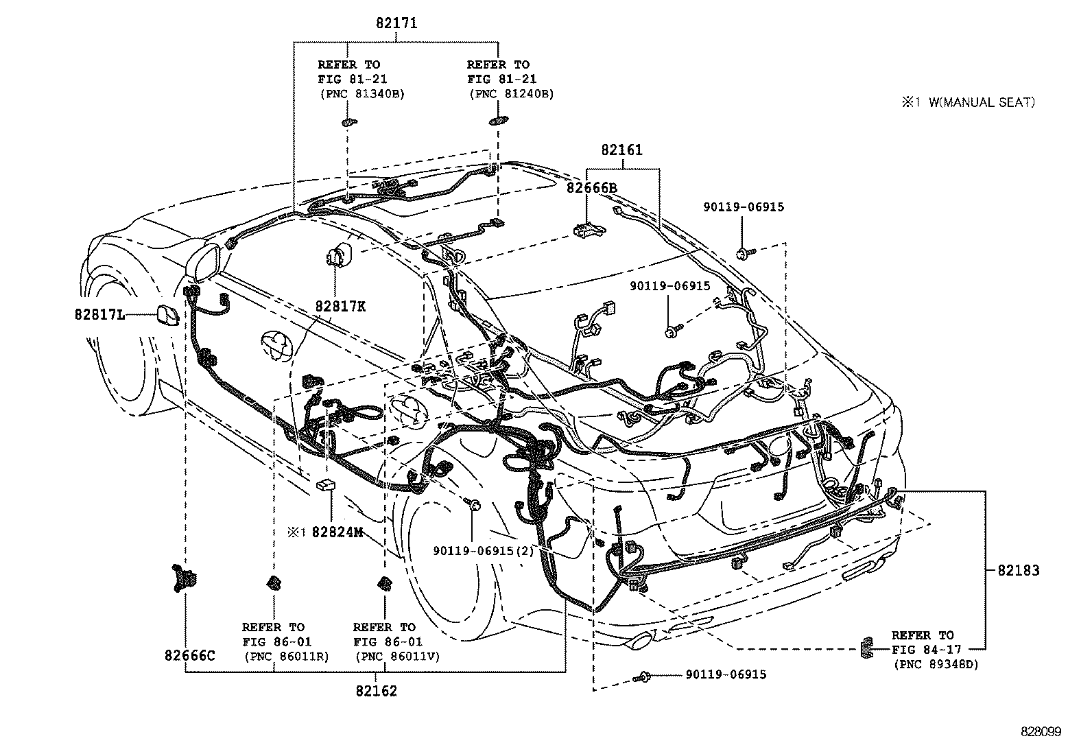  MARK X |  WIRING CLAMP