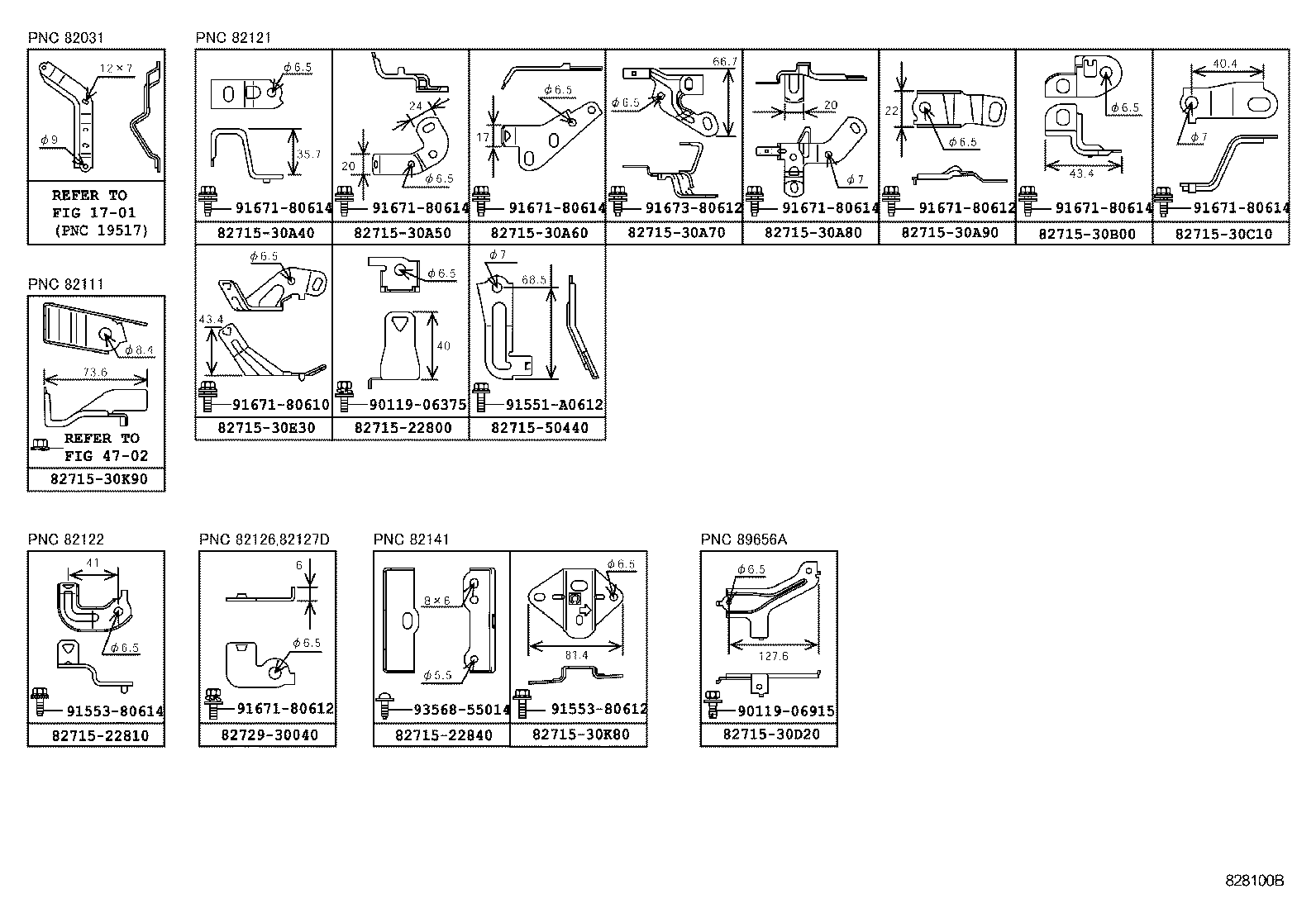  MARK X |  WIRING CLAMP