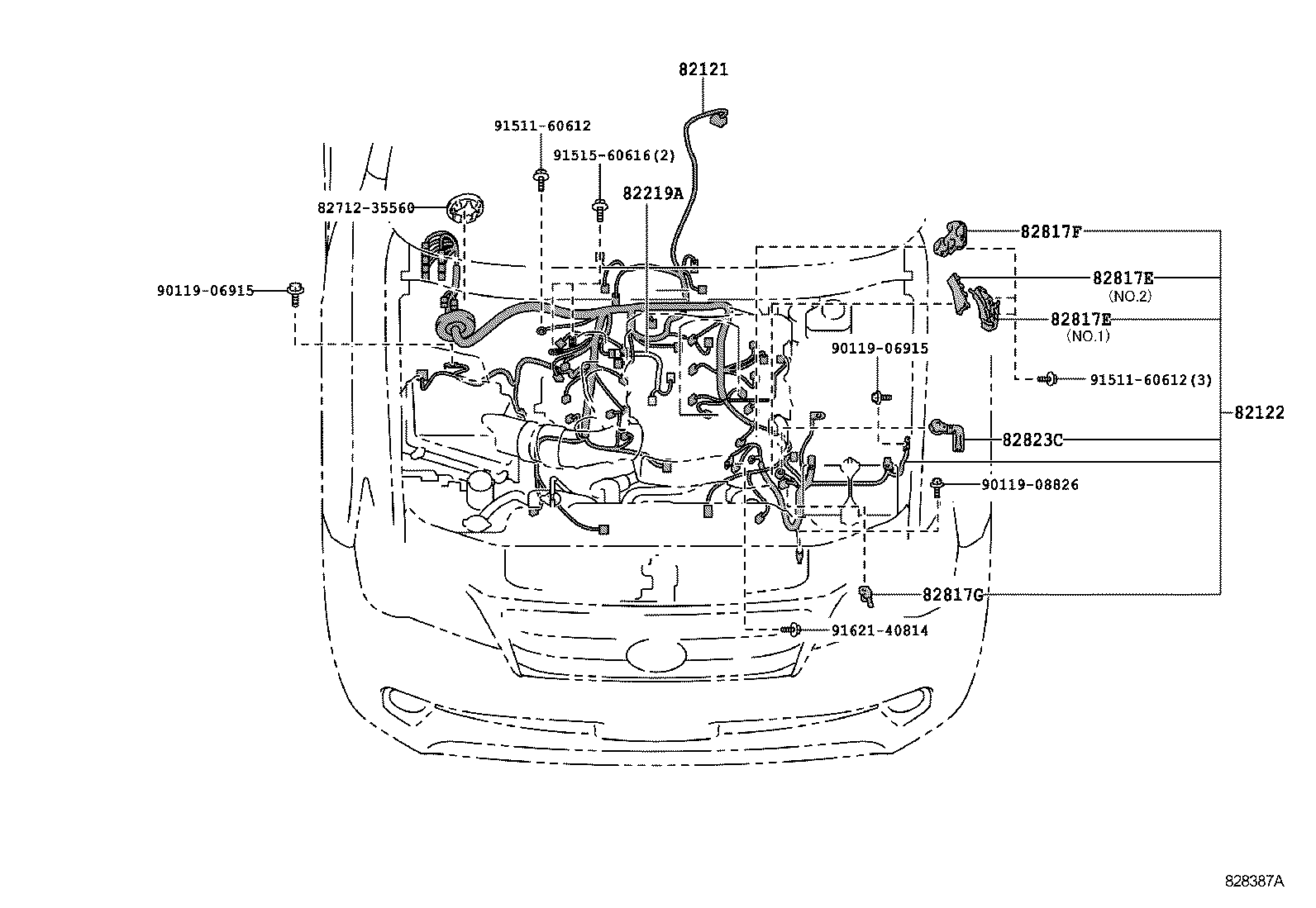  GX400 460 |  WIRING CLAMP