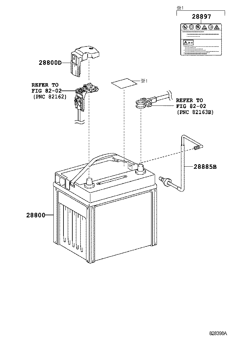  ES250 350 300H |  BATTERY BATTERY CABLE