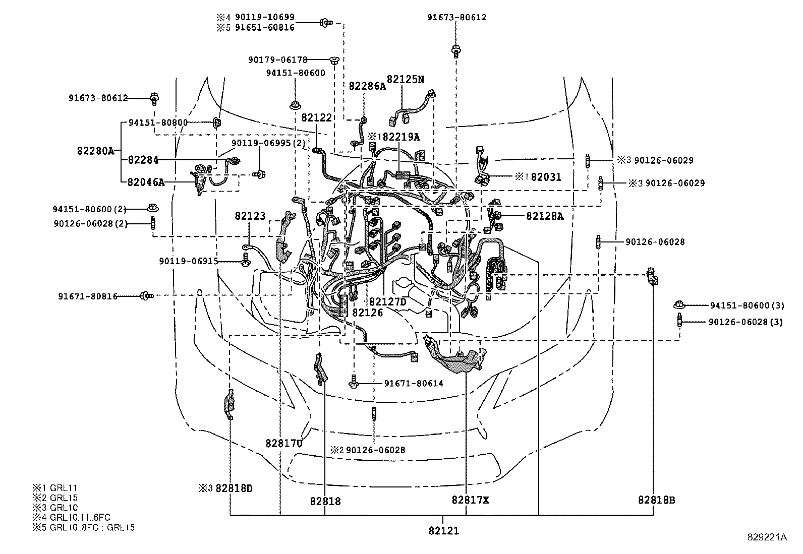  GS GS HYBRID |  WIRING CLAMP