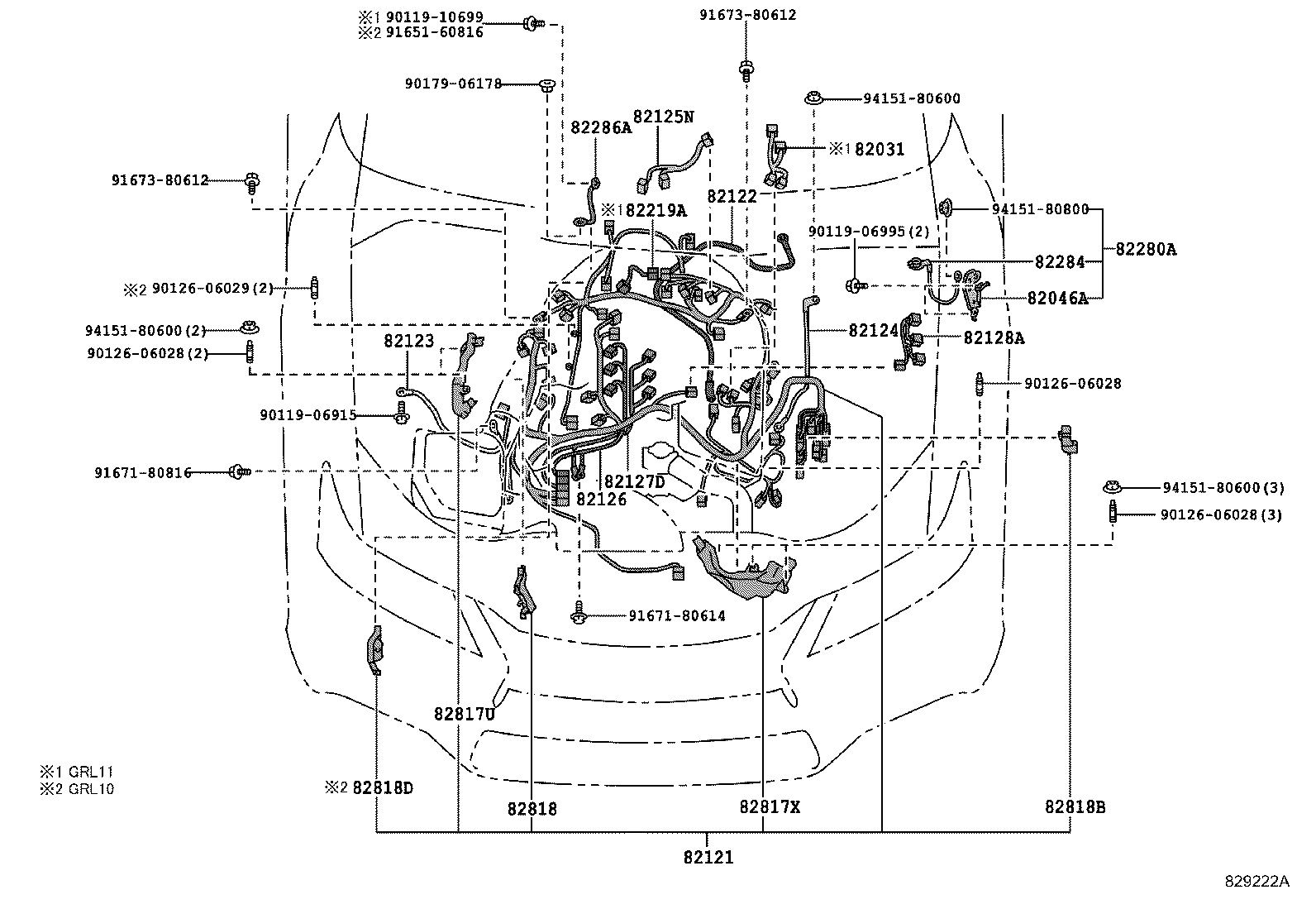  GS GS HYBRID |  WIRING CLAMP