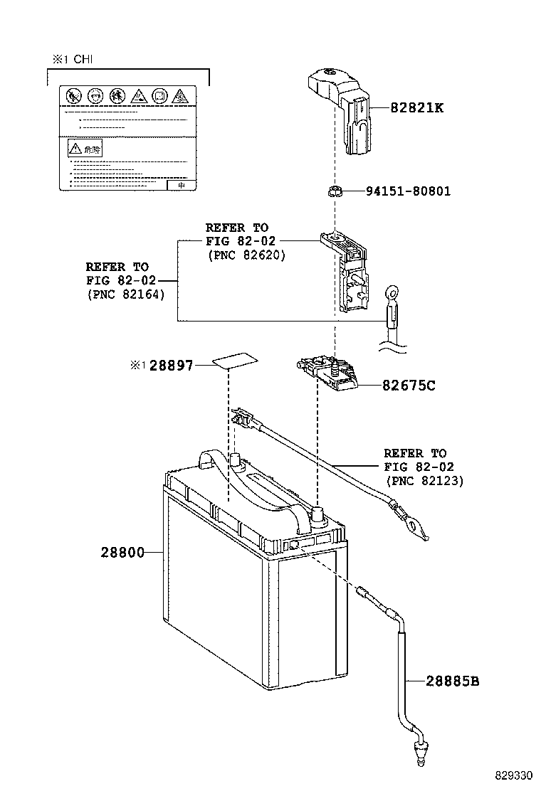  CT200H |  BATTERY BATTERY CABLE