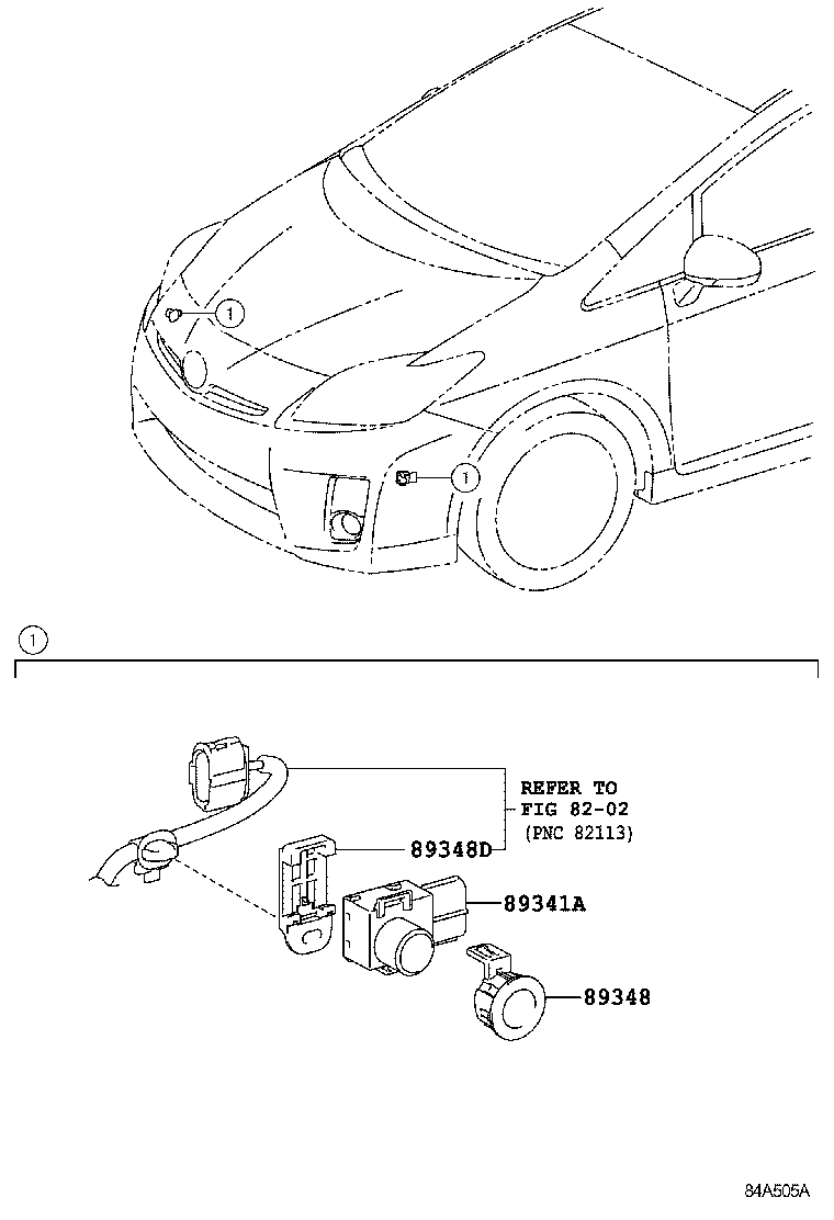  PRIUS |  CLEARANCE BACK SONAR