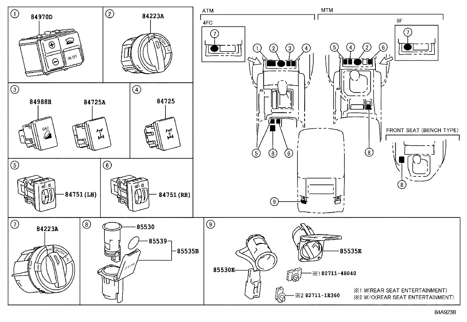  LAND CRUISER PRADO |  SWITCH RELAY COMPUTER