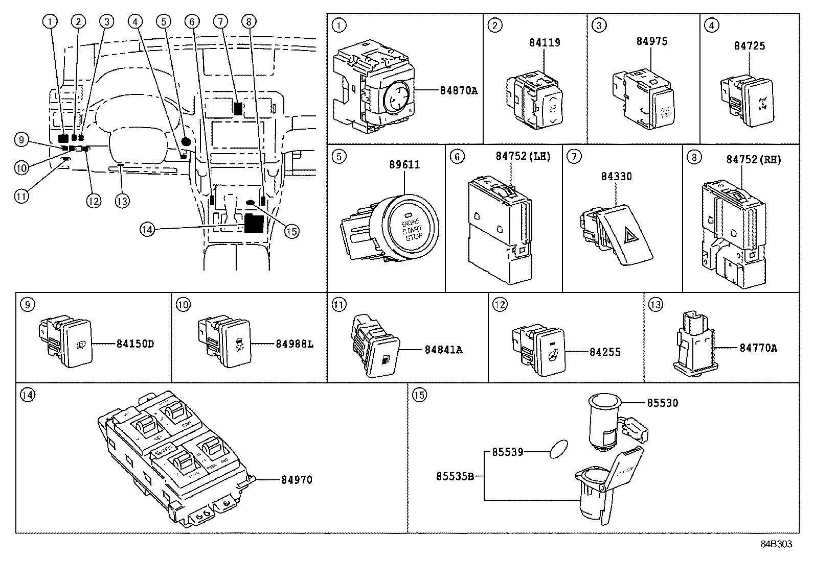  GX400 460 |  SWITCH RELAY COMPUTER