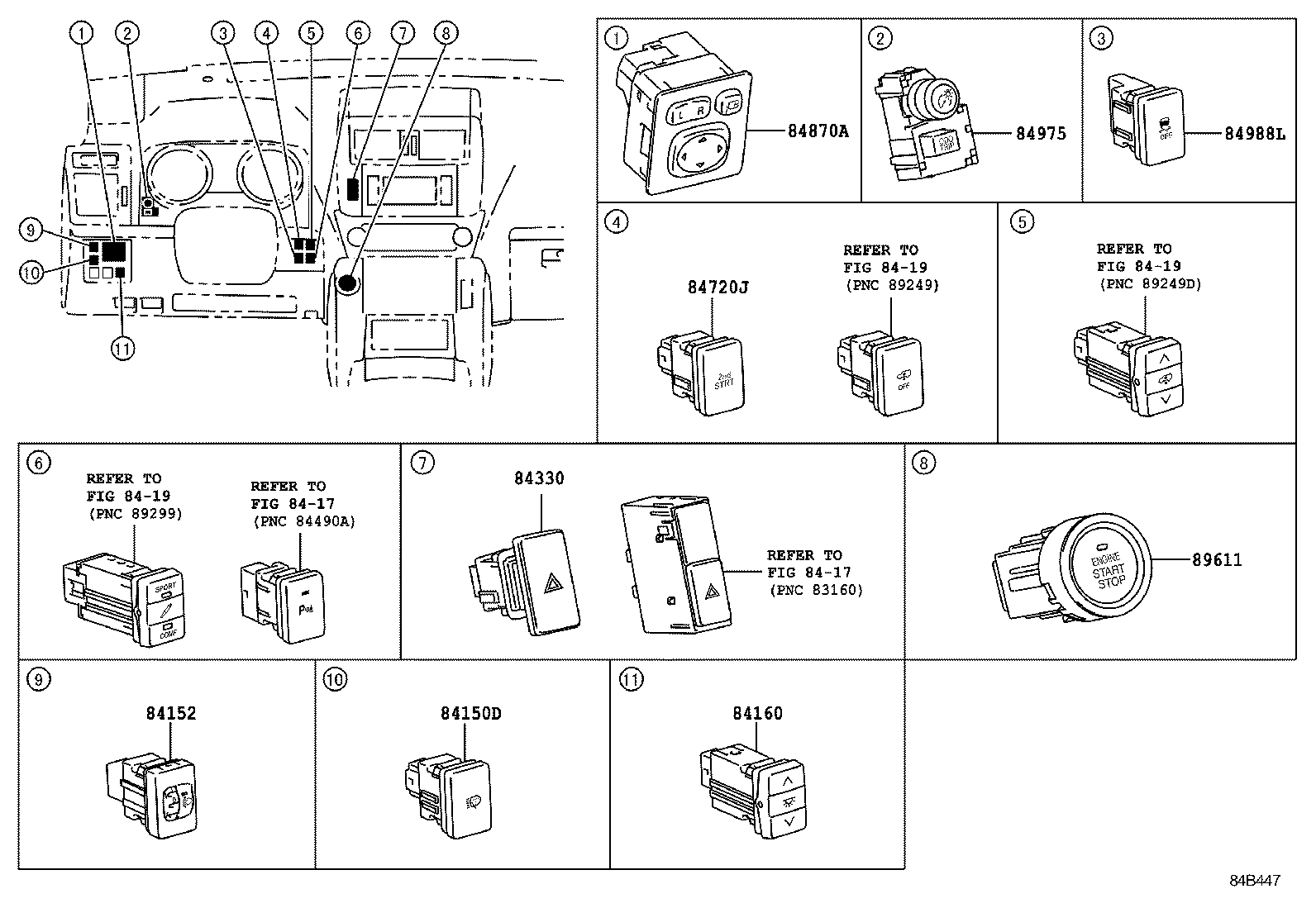  LAND CRUISER PRADO |  SWITCH RELAY COMPUTER