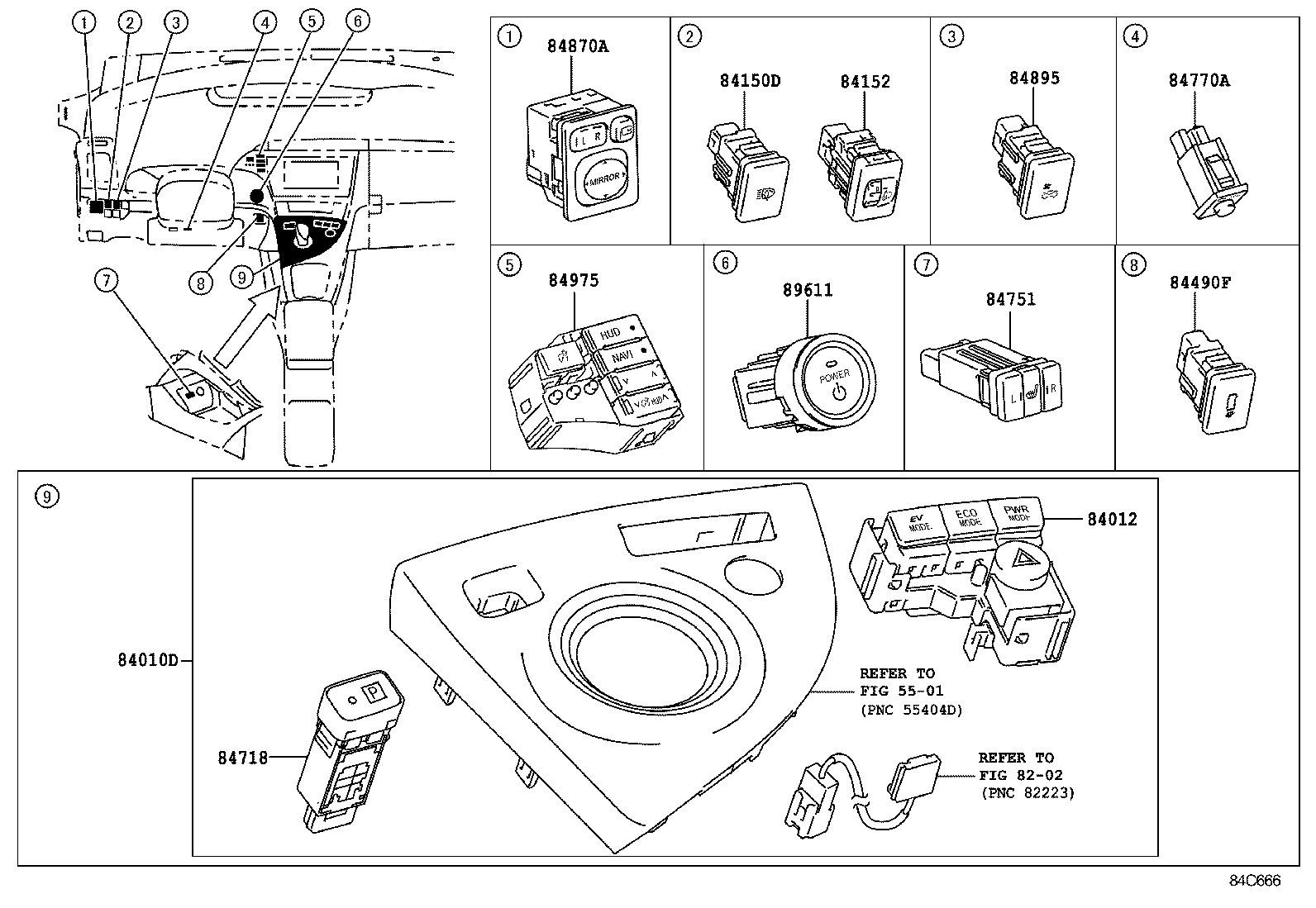  PRIUS |  SWITCH RELAY COMPUTER