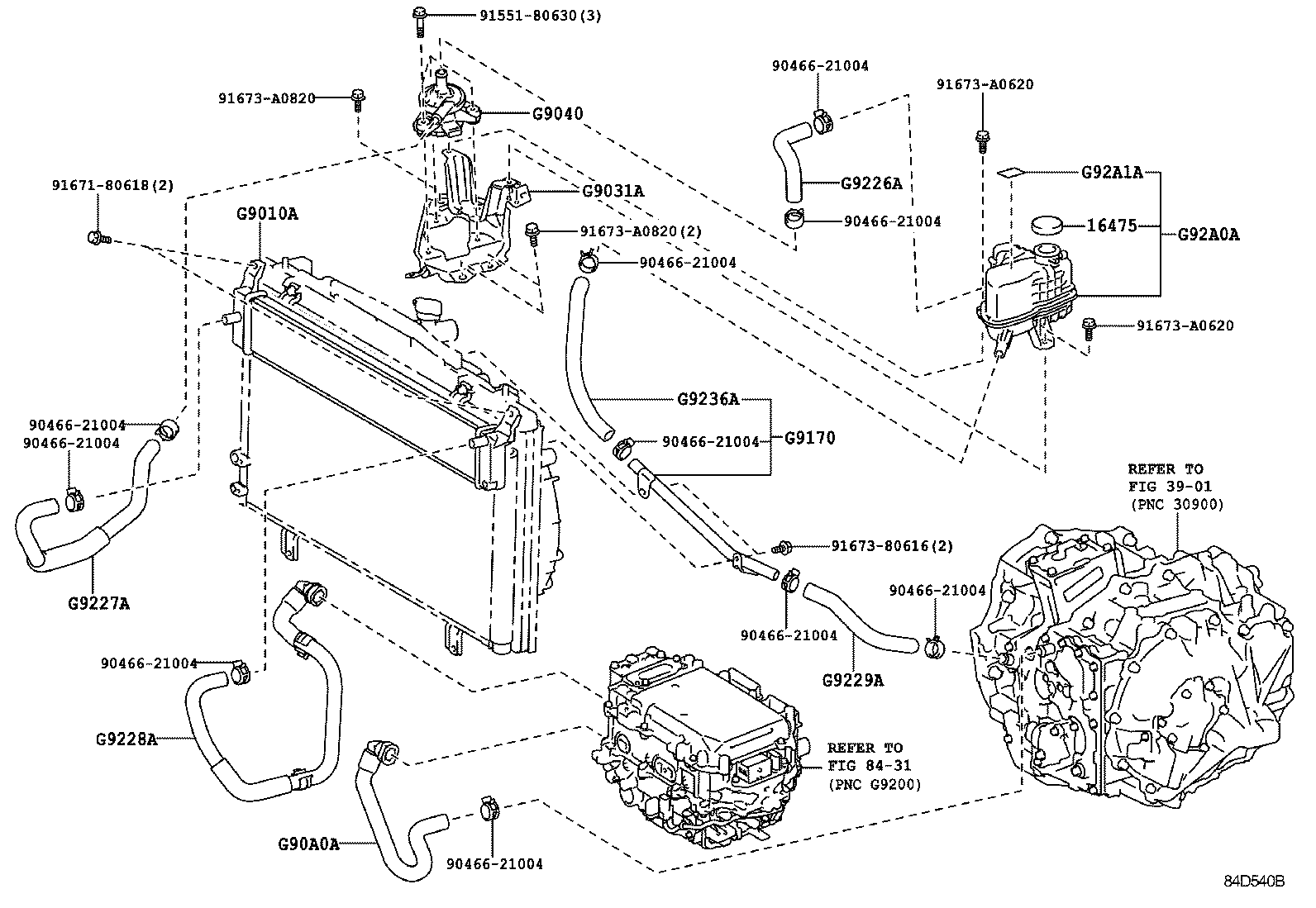  ES250 350 300H |  INVERTER COOLING