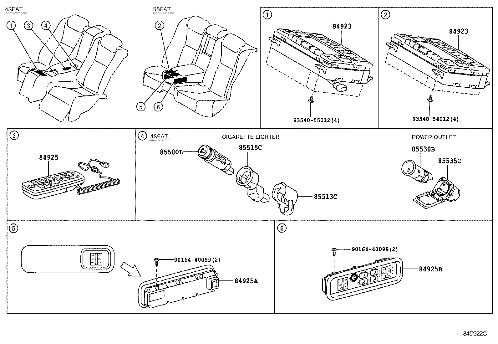  LS460 460L |  SWITCH RELAY COMPUTER