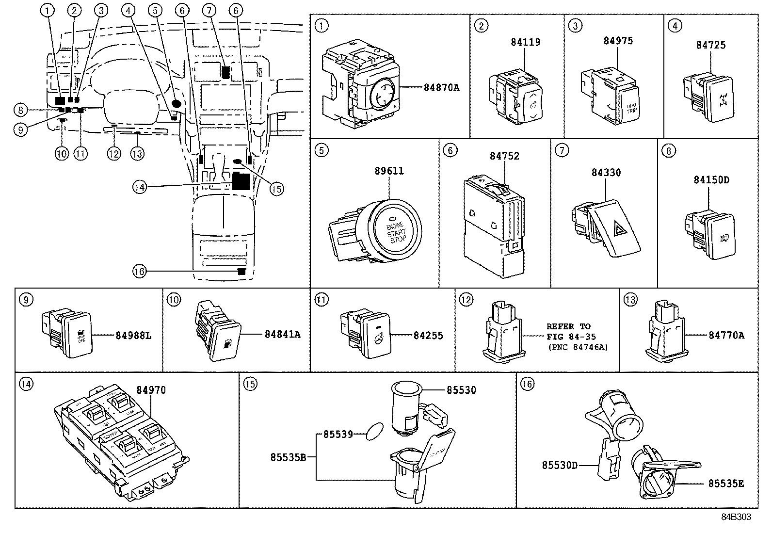  GX400 460 |  SWITCH RELAY COMPUTER