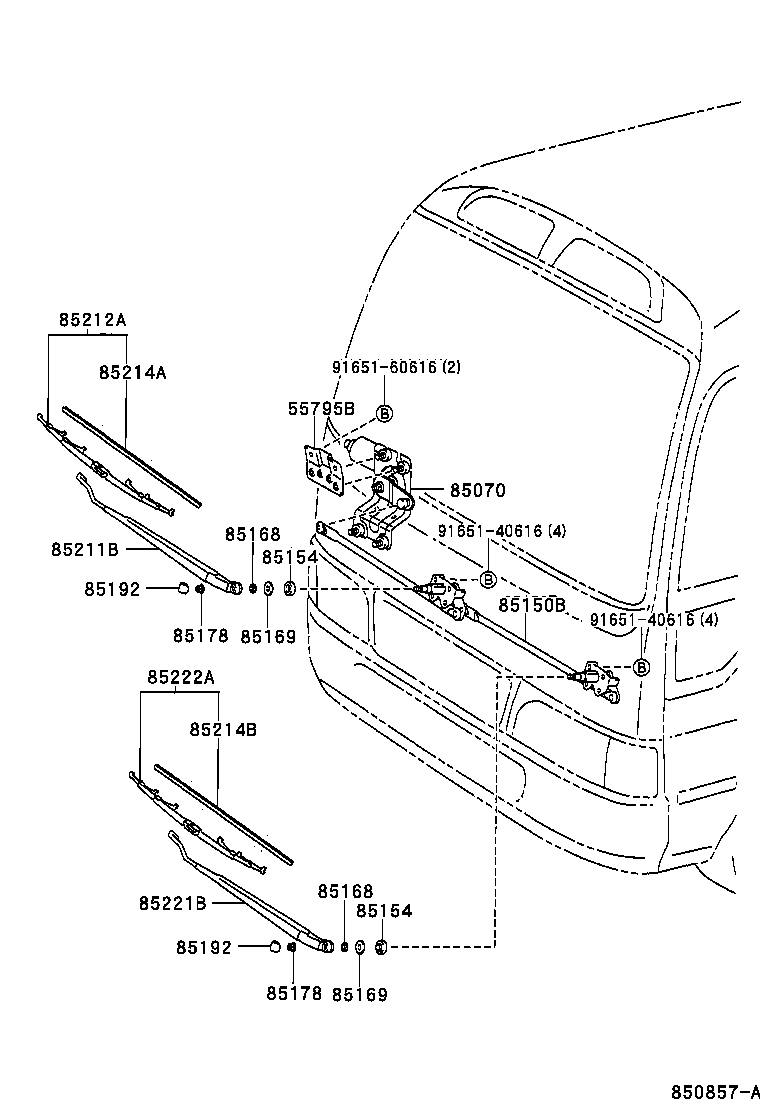  COASTER |  WINDSHIELD WIPER